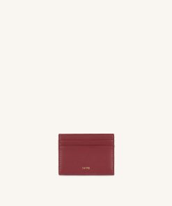 The Card Holder - Claret