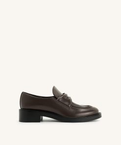 Micah Chunky Loafer - Brown