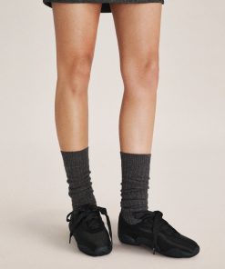 Alternative view of Flavia Ballerina Sneakers - Black