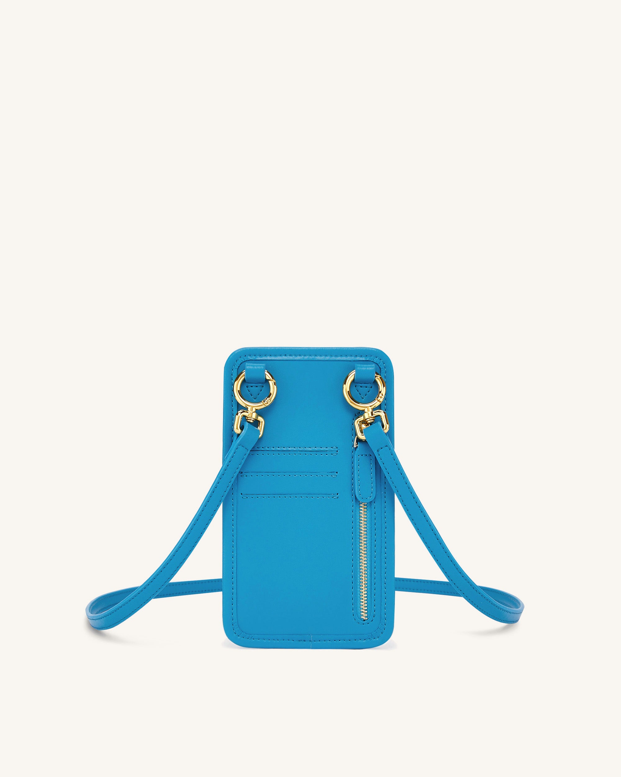 Aylin Canvas Phone Bag - Lake Blue - Image 3