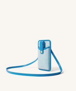 Alternative view of Aylin Canvas Phone Bag - Lake Blue