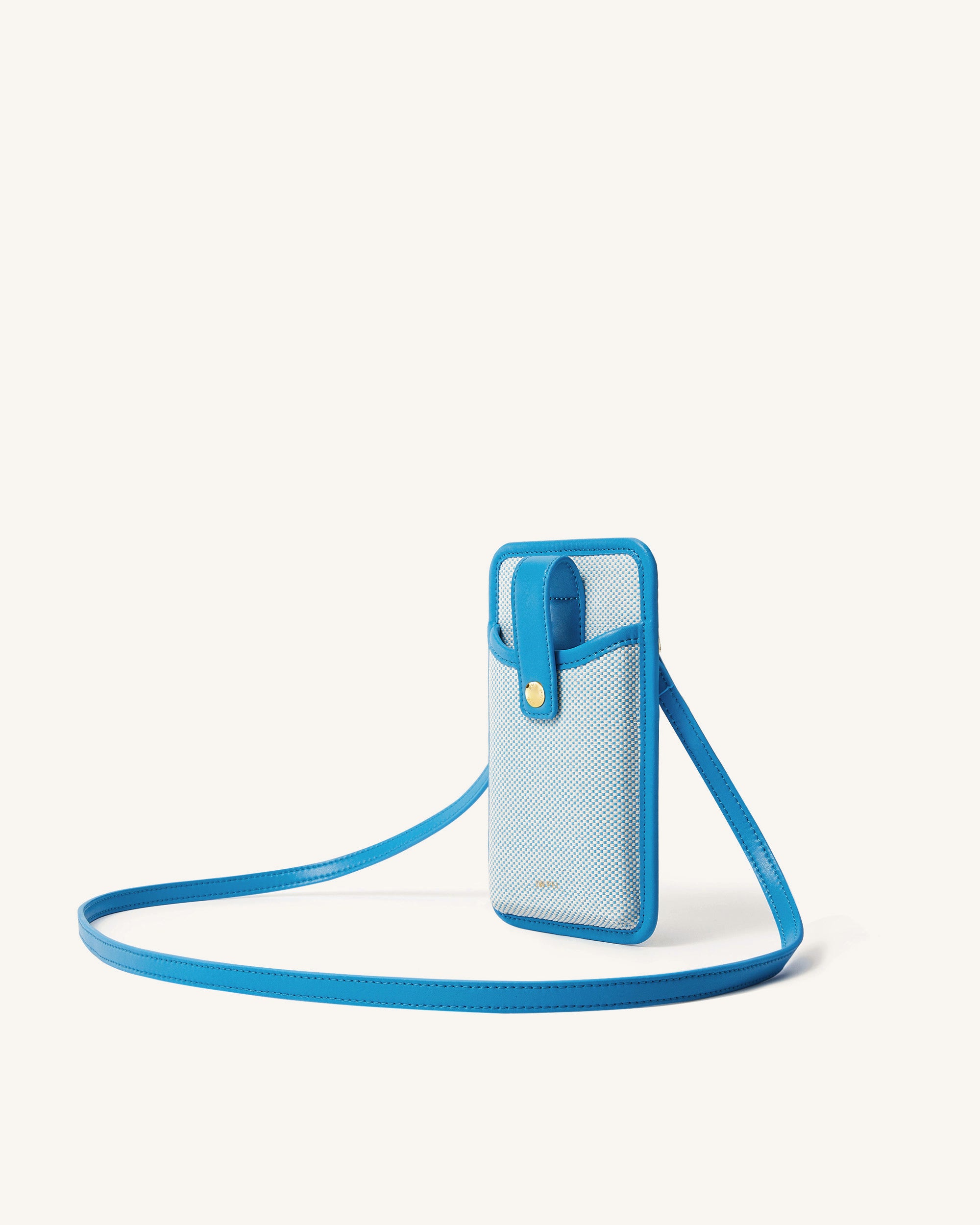 Aylin Canvas Phone Bag - Lake Blue - Image 2