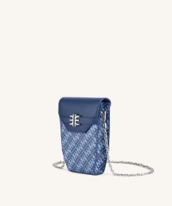 Alternative view of FEI Chain Phone Case - Navy