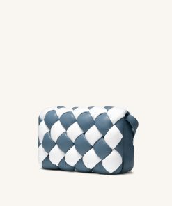 Alternative view of Maze Bag - White & Blue