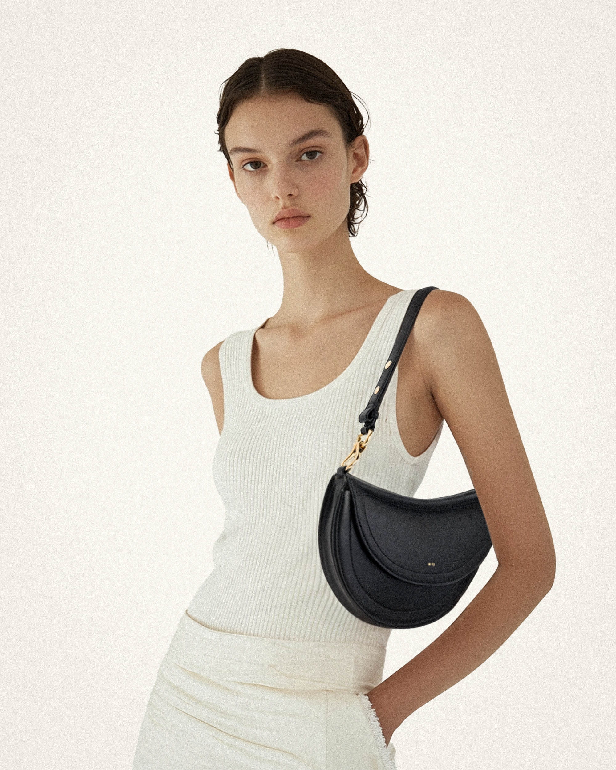 Ashlie Crossbody Bag - Black - Image 2