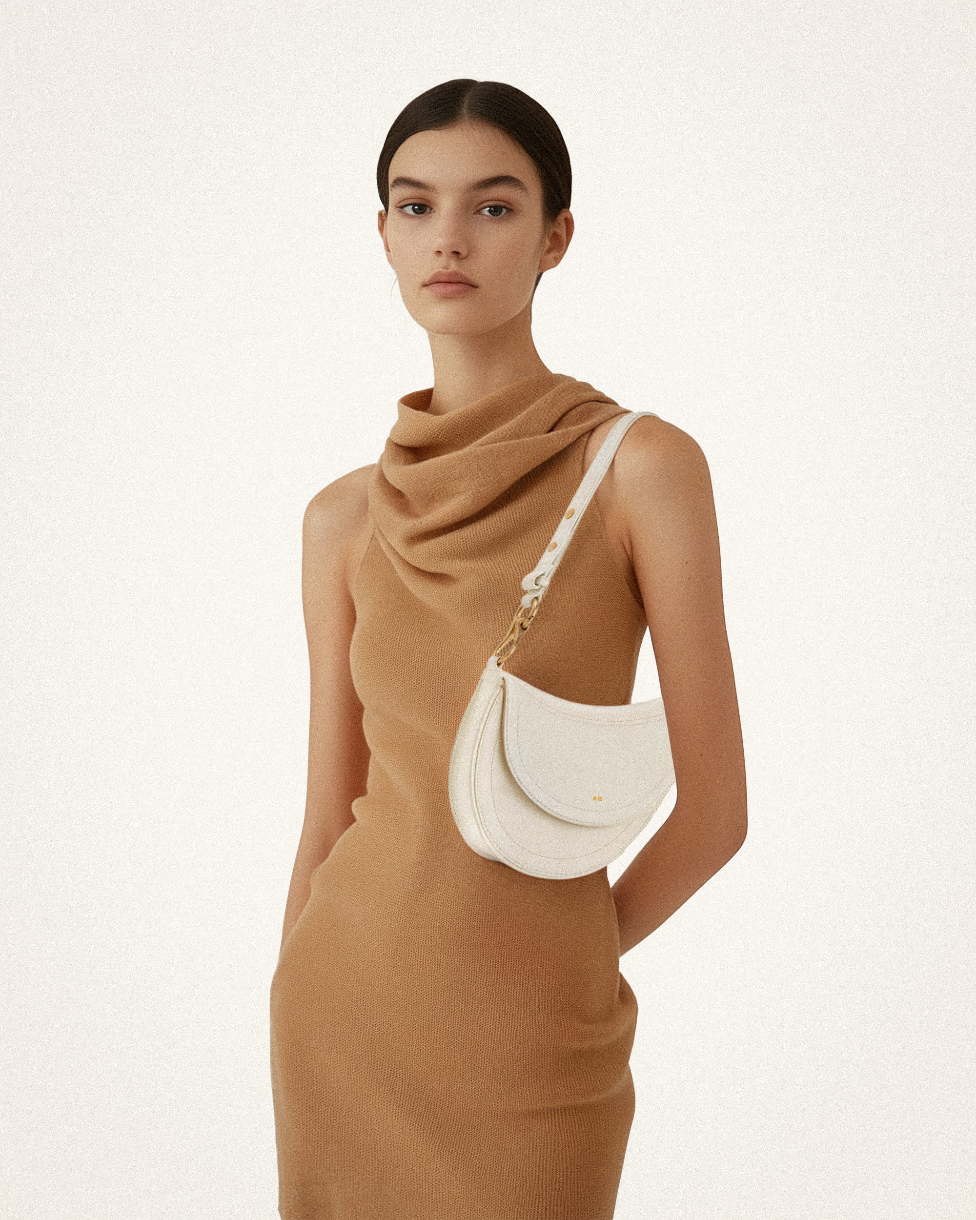 Ashlie Crossbody Bag - White - Image 2