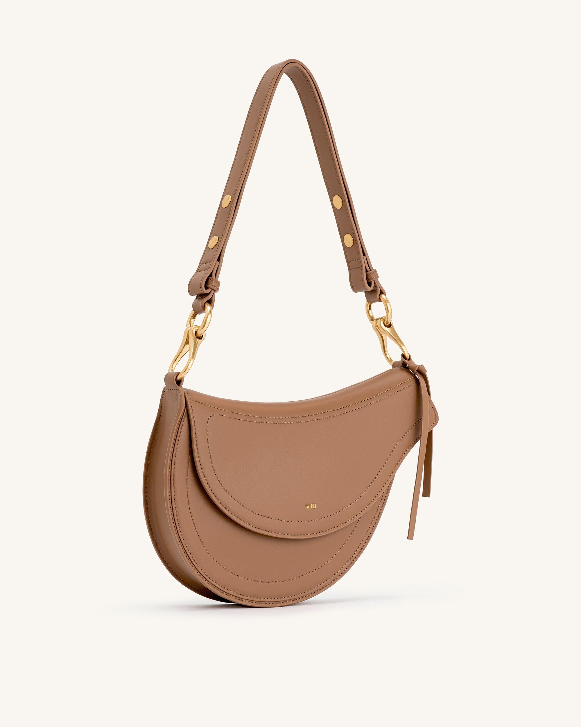 Ashlie Crossbody Bag - Brown - Image 3