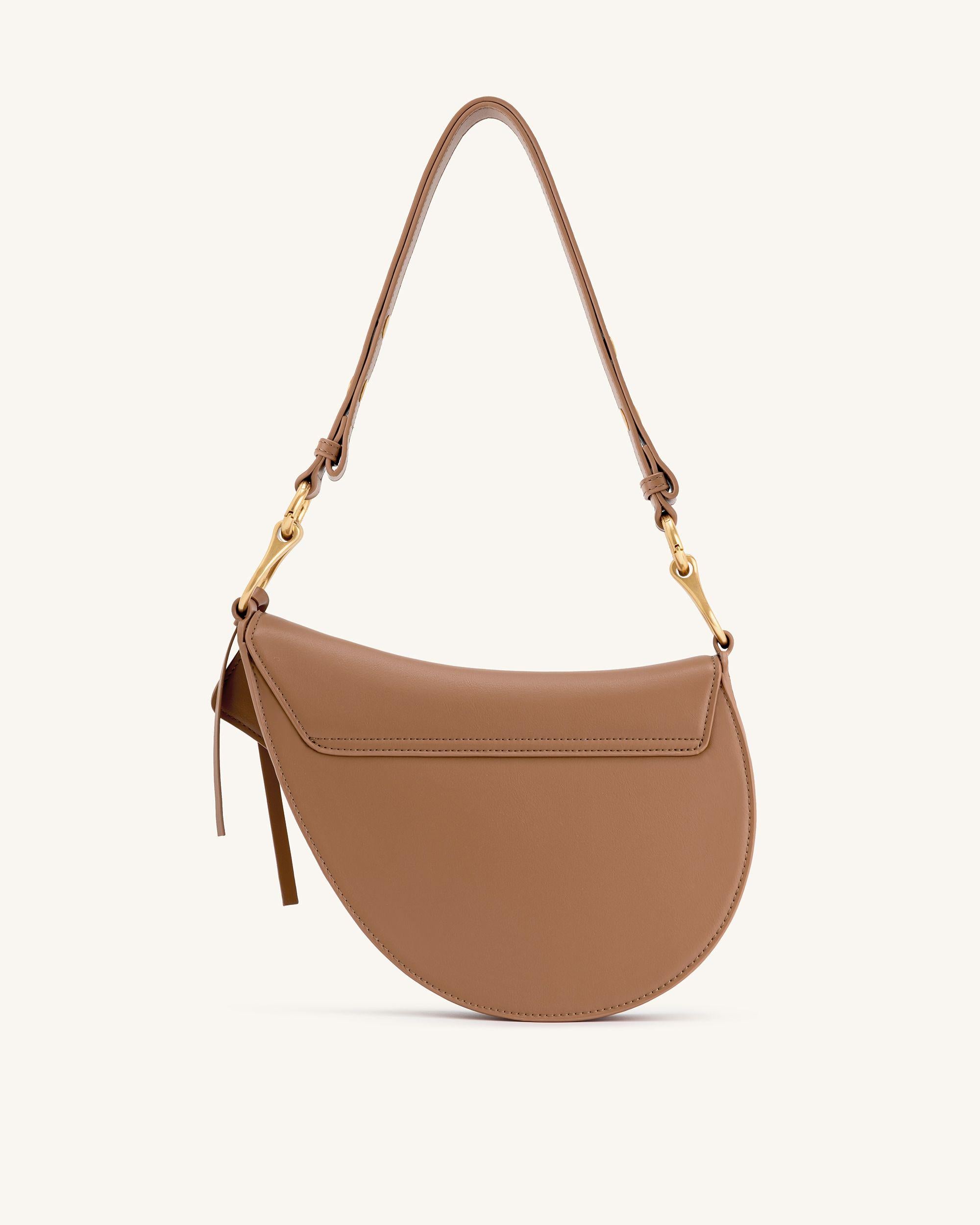 Ashlie Crossbody Bag - Brown - Image 4