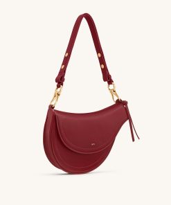 Alternative view of Ashlie Crossbody Bag - Burgundy
