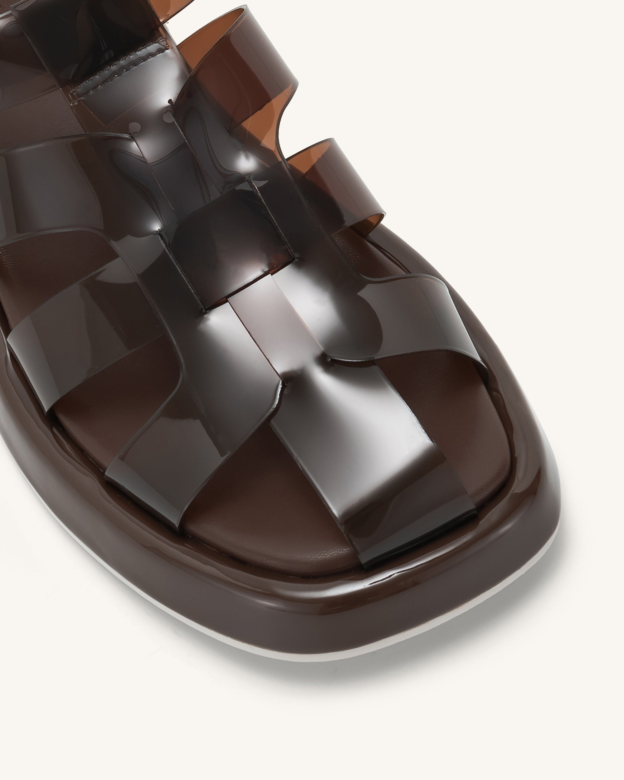 Piper Platform Sandal - Coffee - Image 6