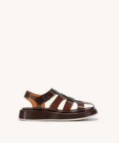 Piper Platform Sandal - Coffee