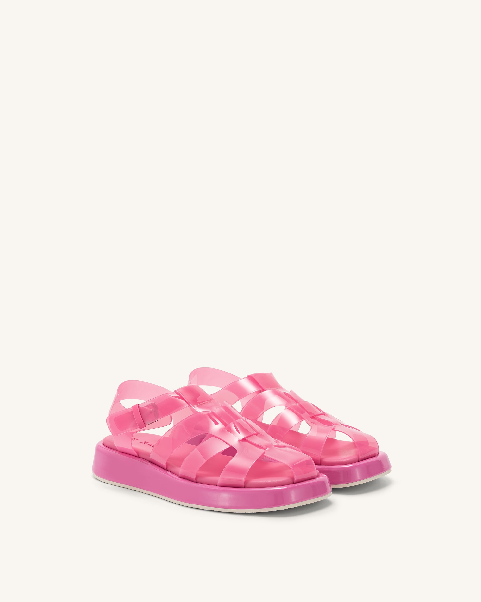 Piper Platform Sandal - Pink - Image 2