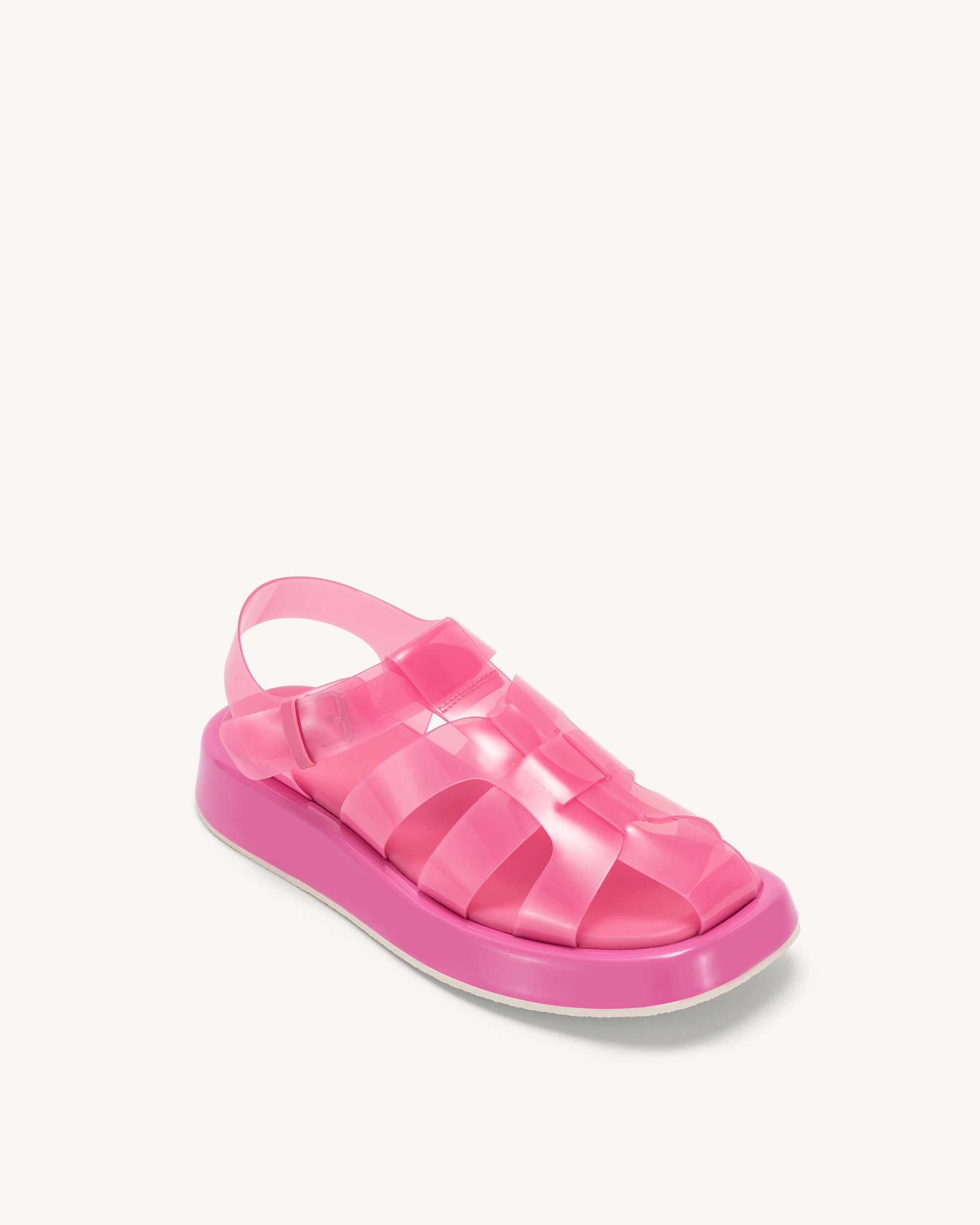 Piper Platform Sandal - Pink - Image 5