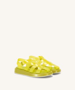 Alternative view of Piper Platform Sandal - Yellow