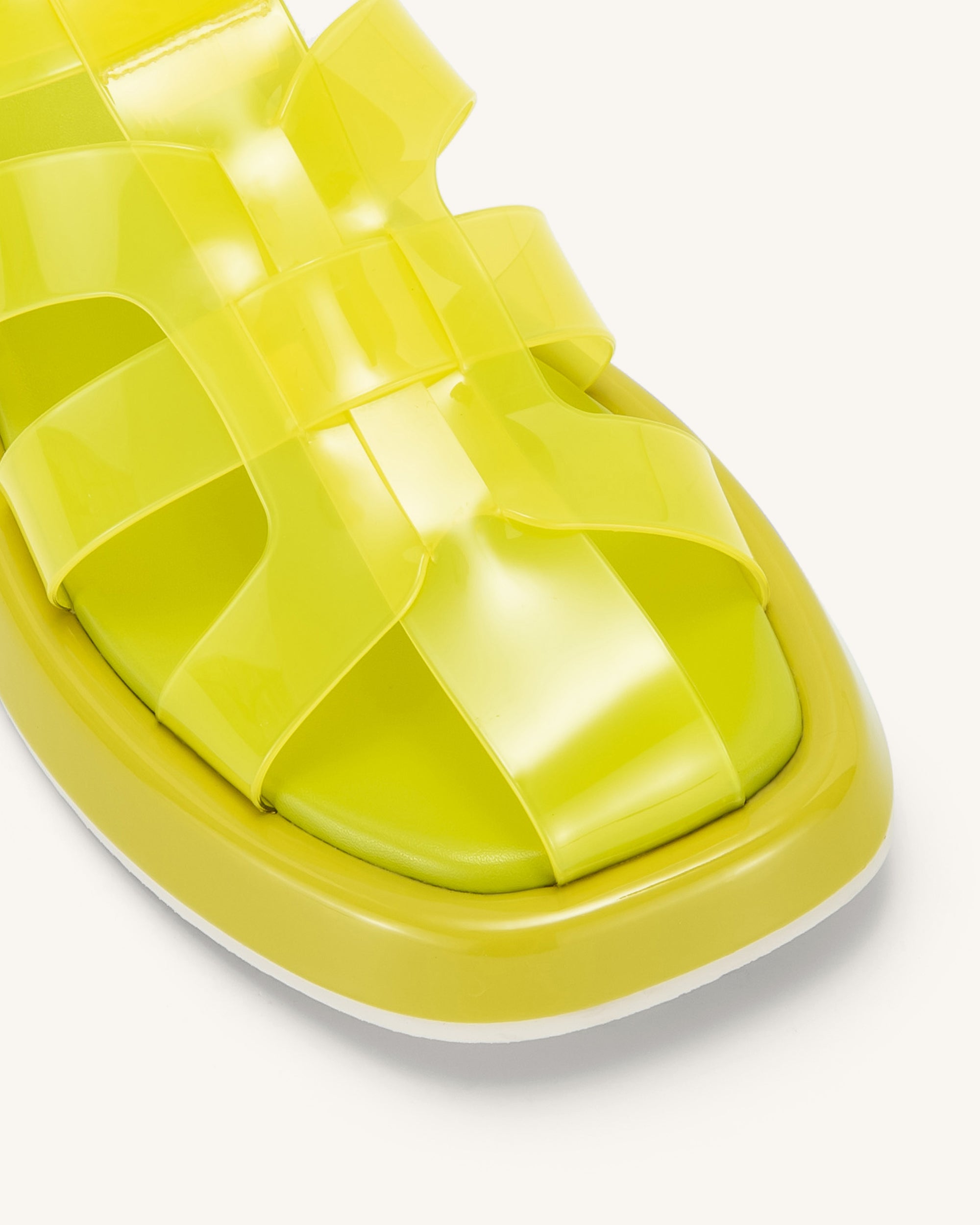 Piper Platform Sandal - Yellow - Image 6