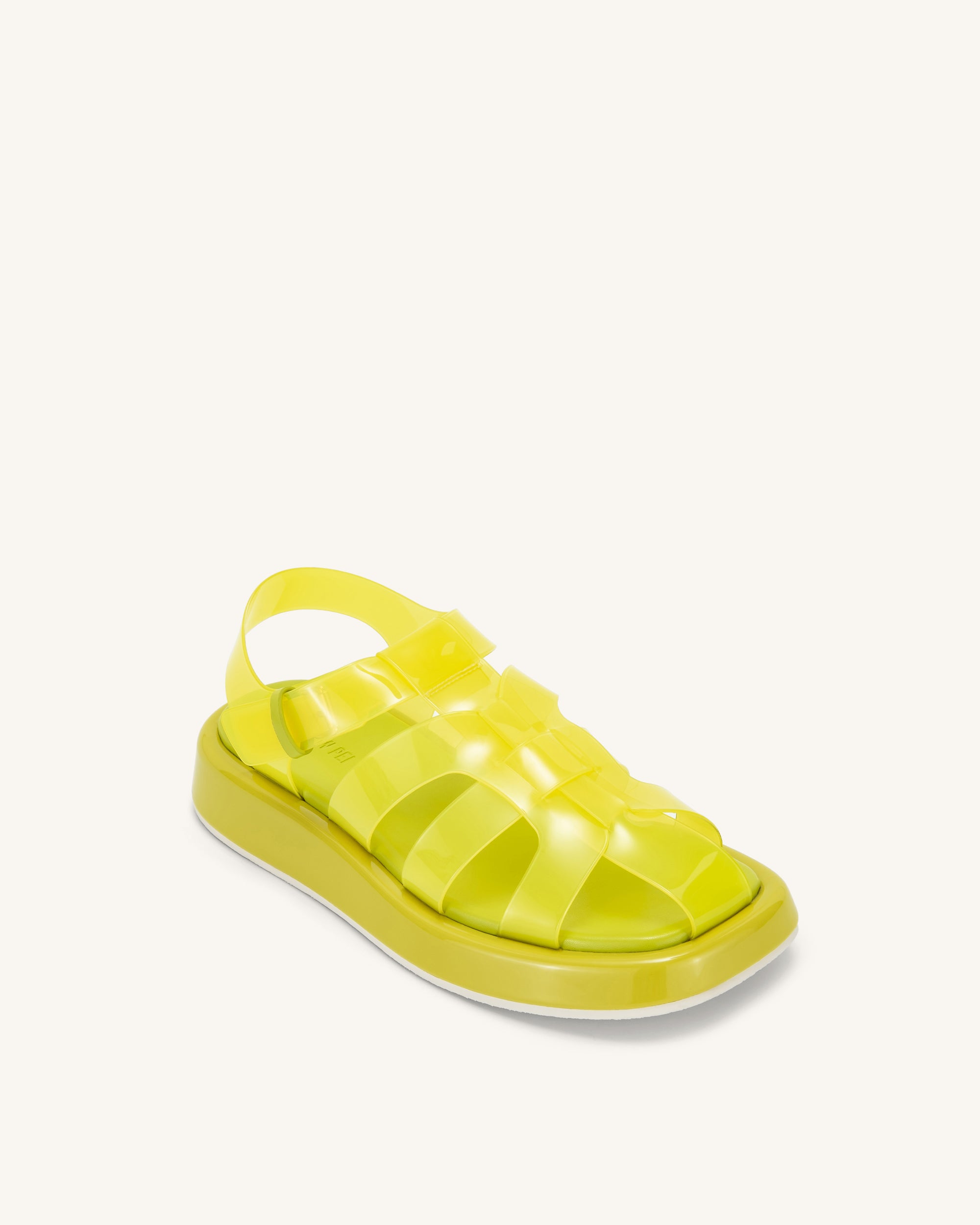 Piper Platform Sandal - Yellow - Image 5