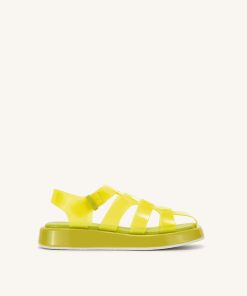 Piper Platform Sandal - Yellow