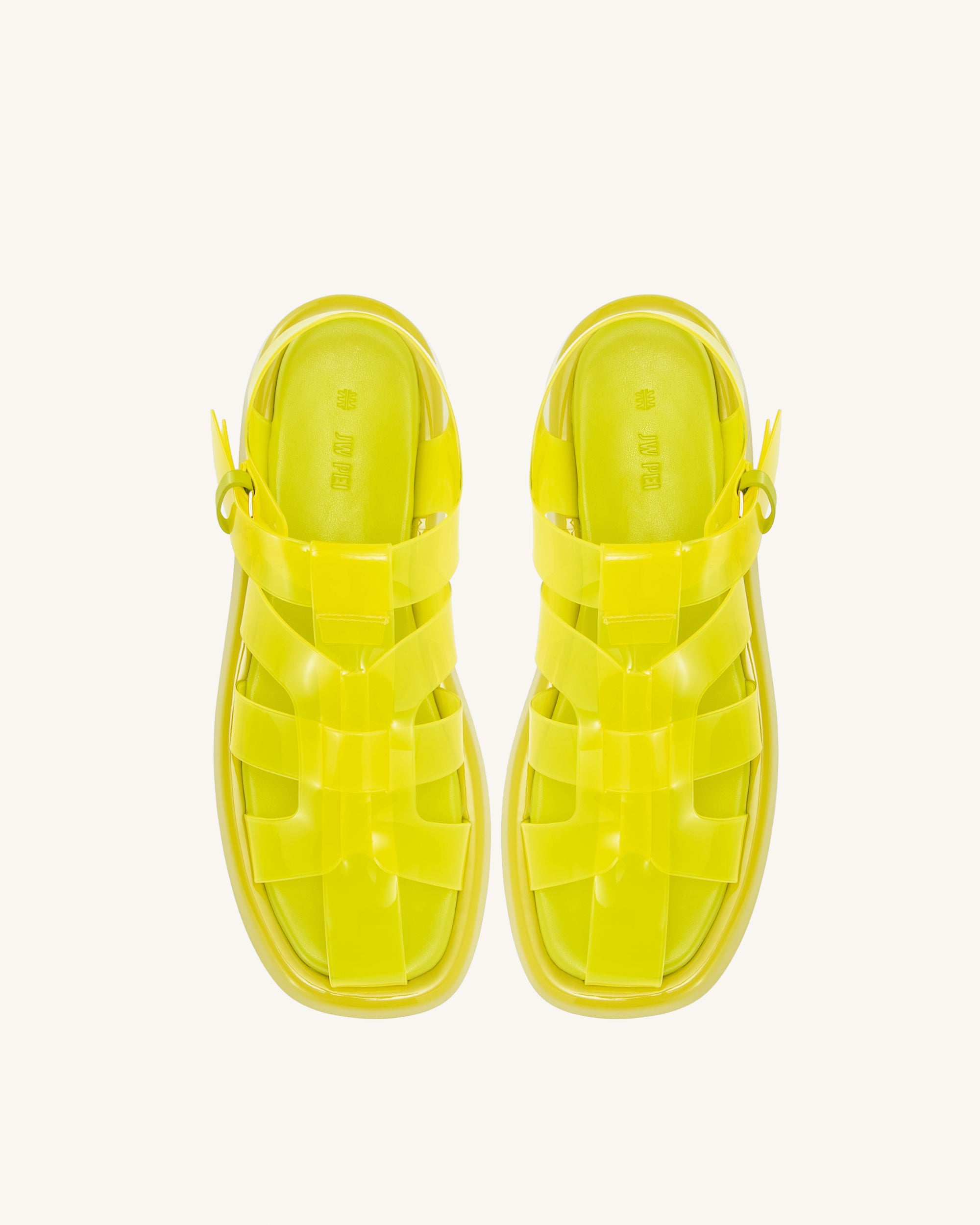 Piper Platform Sandal - Yellow - Image 3