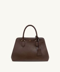 Lara Tote Bag - Dark Brown