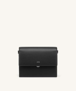 Alternative view of Mini Flap Crossbody - Black