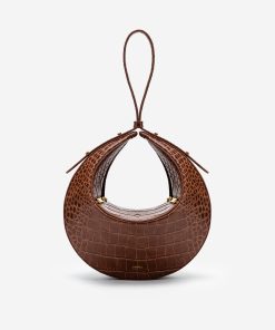 Rantan Bag - Brown Croc