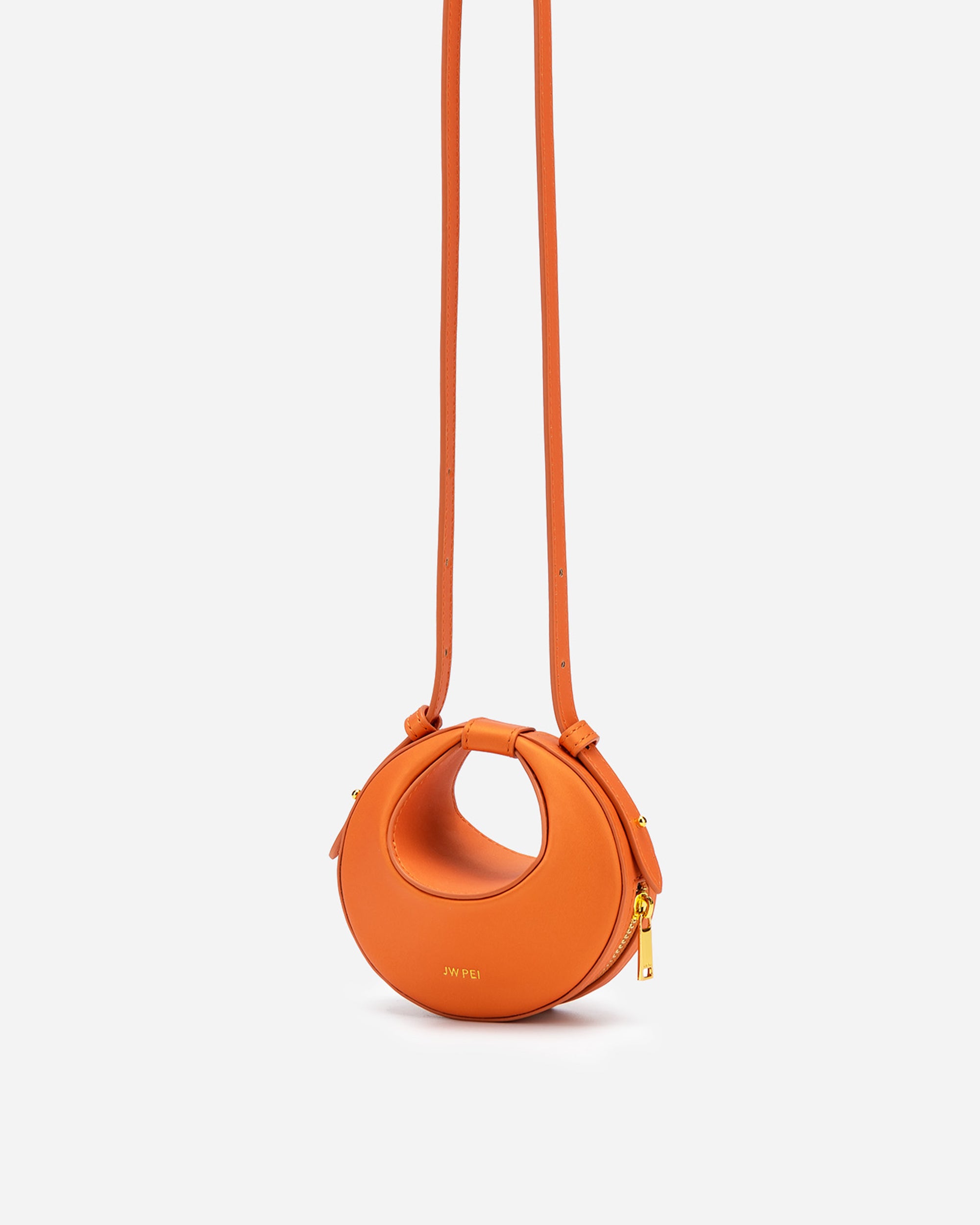 Rantan Super Mini Bag - Orange Nylon - Image 3