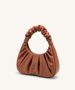 Alternative view of Gabbi Ruched Hobo Handbag - Nutella