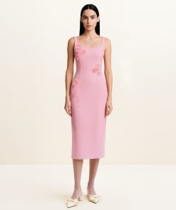 Alternative view of Garden Grace Sheath Dress - Pink