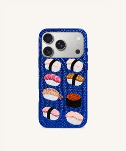 Sushi Phone Case - Multicolor Blue