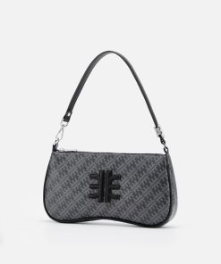 Alternative view of FEI Eva Shoulder Handbag - Iron Black