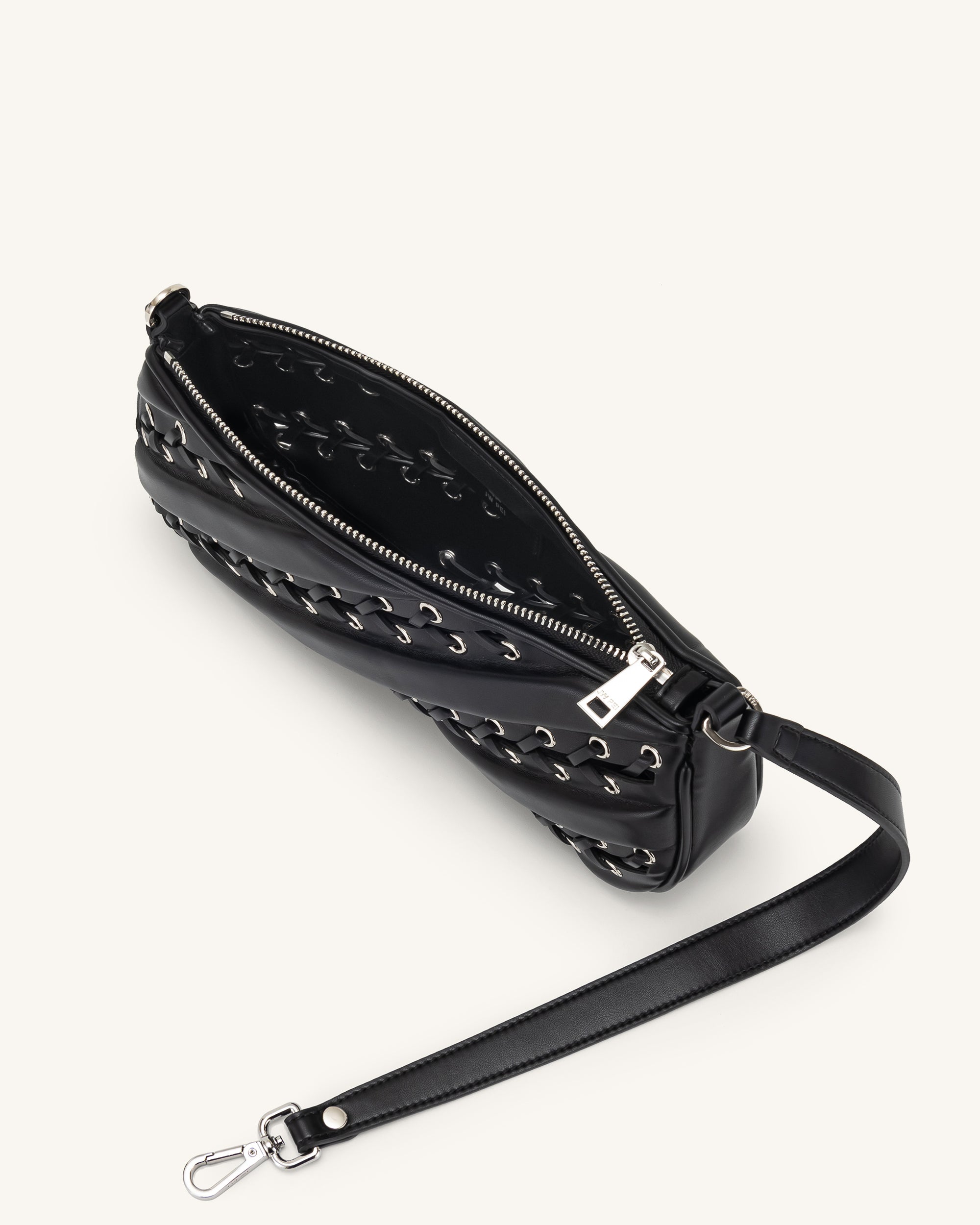 Eva Straps Shoulder Bag - Black - Image 4