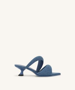 Sara Mule Denim - Blue