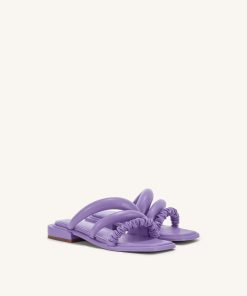 Alternative view of Jada Flat Mule - Lavender Purple