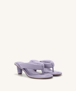 Alternative view of Talia Puffed Sandal - Purple