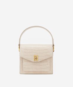 Alternative view of Lucy Bag - Ivory Croc