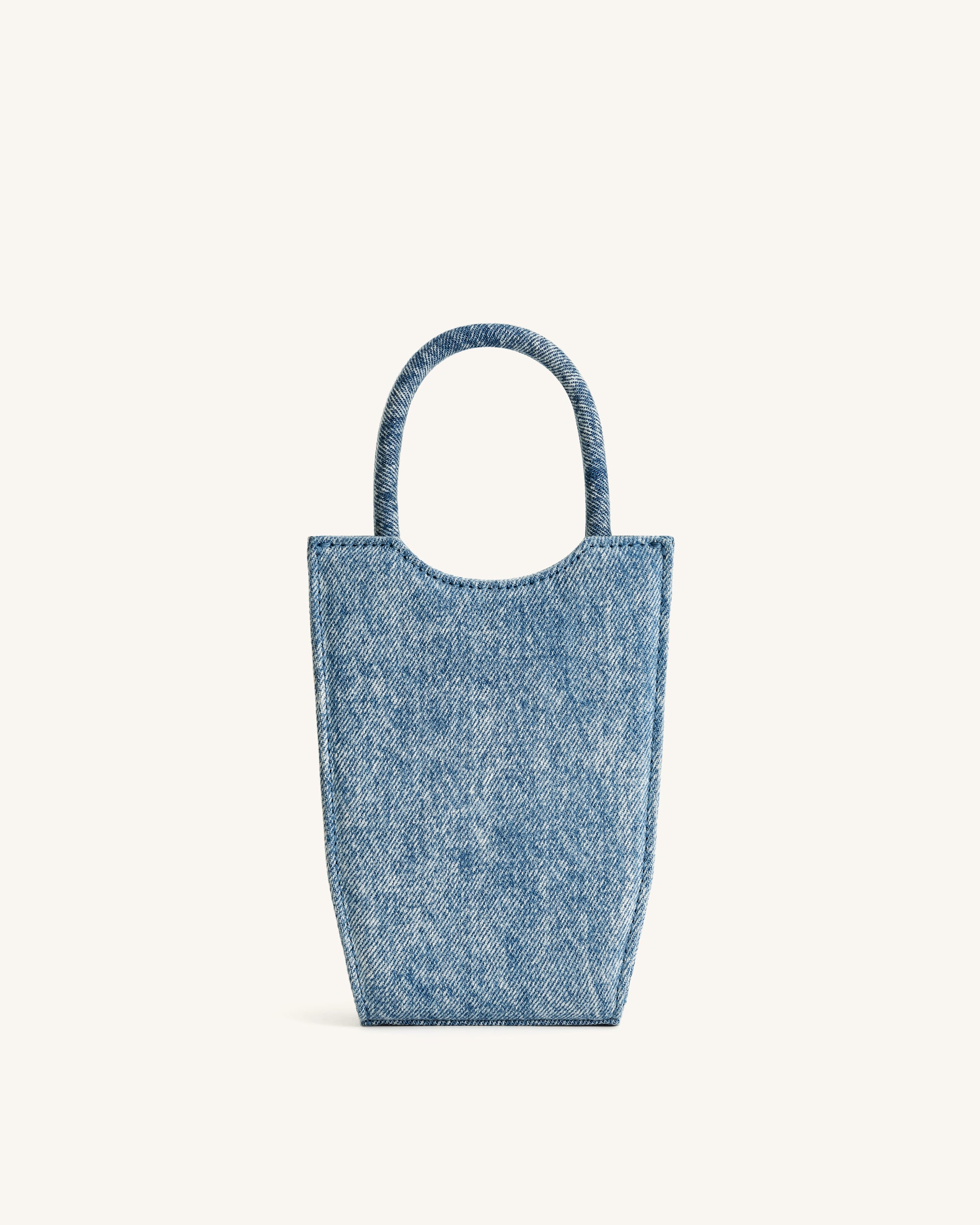 FEI Denim Phone Bag - Blue - Image 2