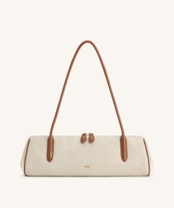 Nova Shoulder Bag - Brown Canvas