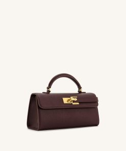 Alternative view of Keyla Top Handle Bag - Deep Burgundy