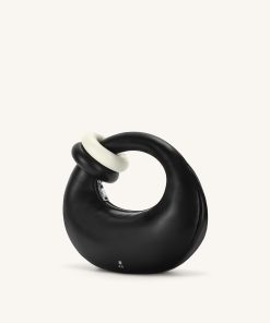 Alternative view of Abacus Top Handle Bag - Black