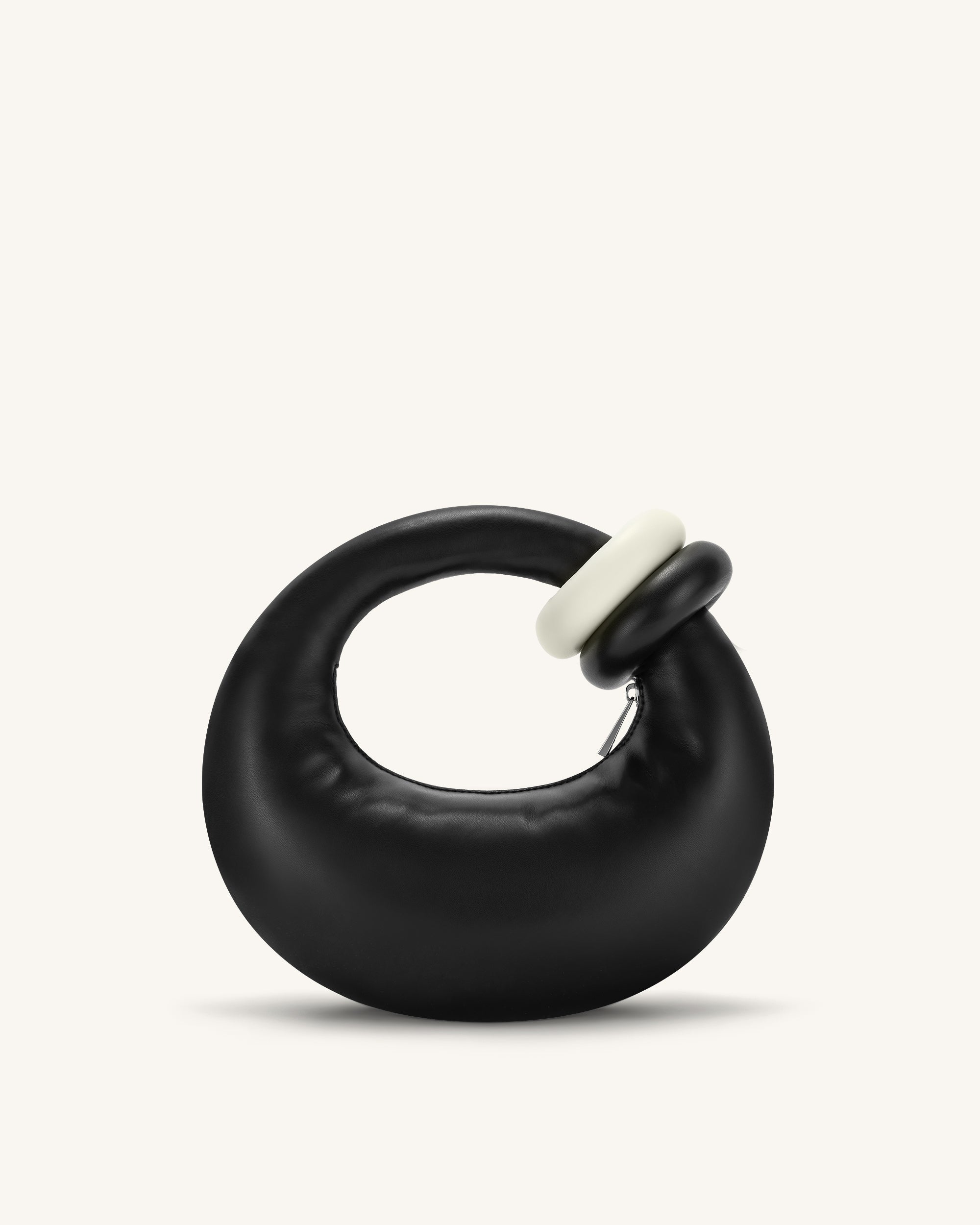 Abacus Top Handle Bag - Black - Image 3