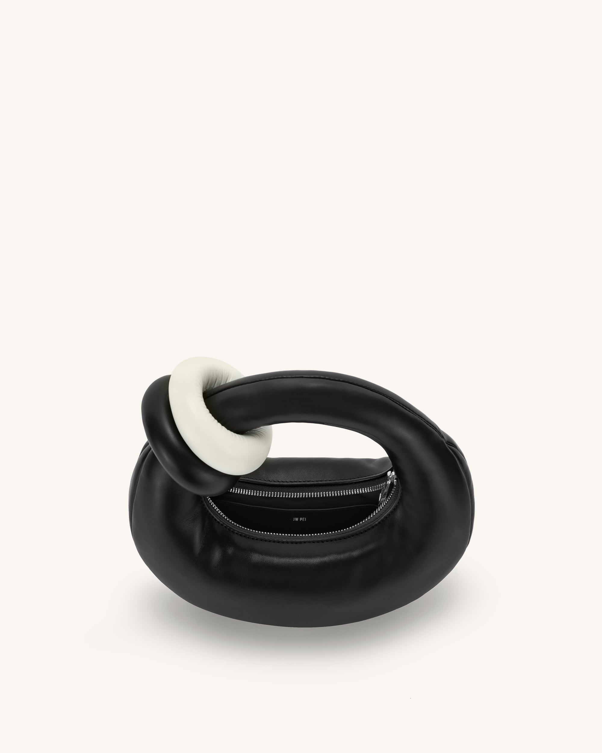 Abacus Top Handle Bag - Black - Image 4