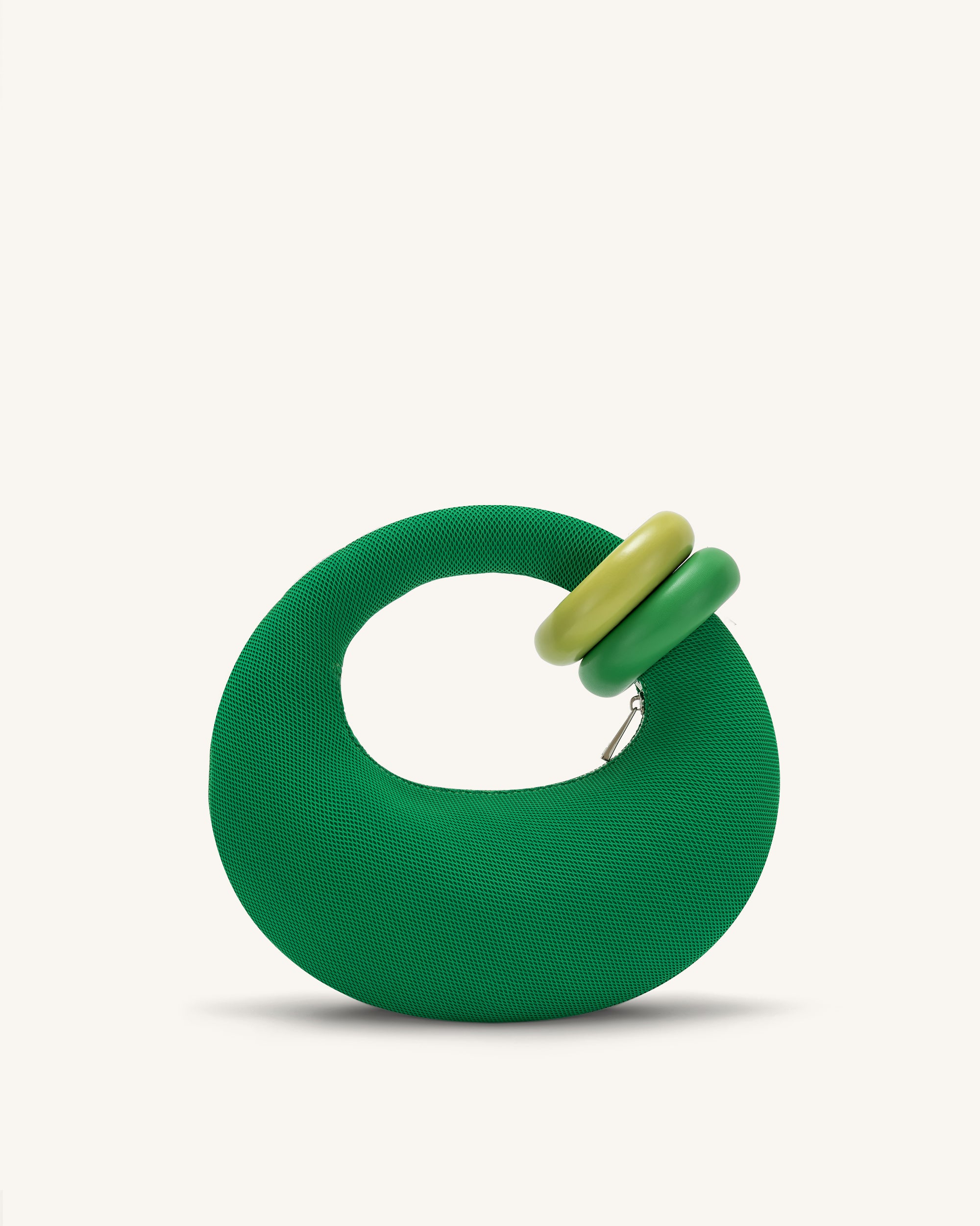 Abacus Top Handle Bag - Grass Green - Image 3