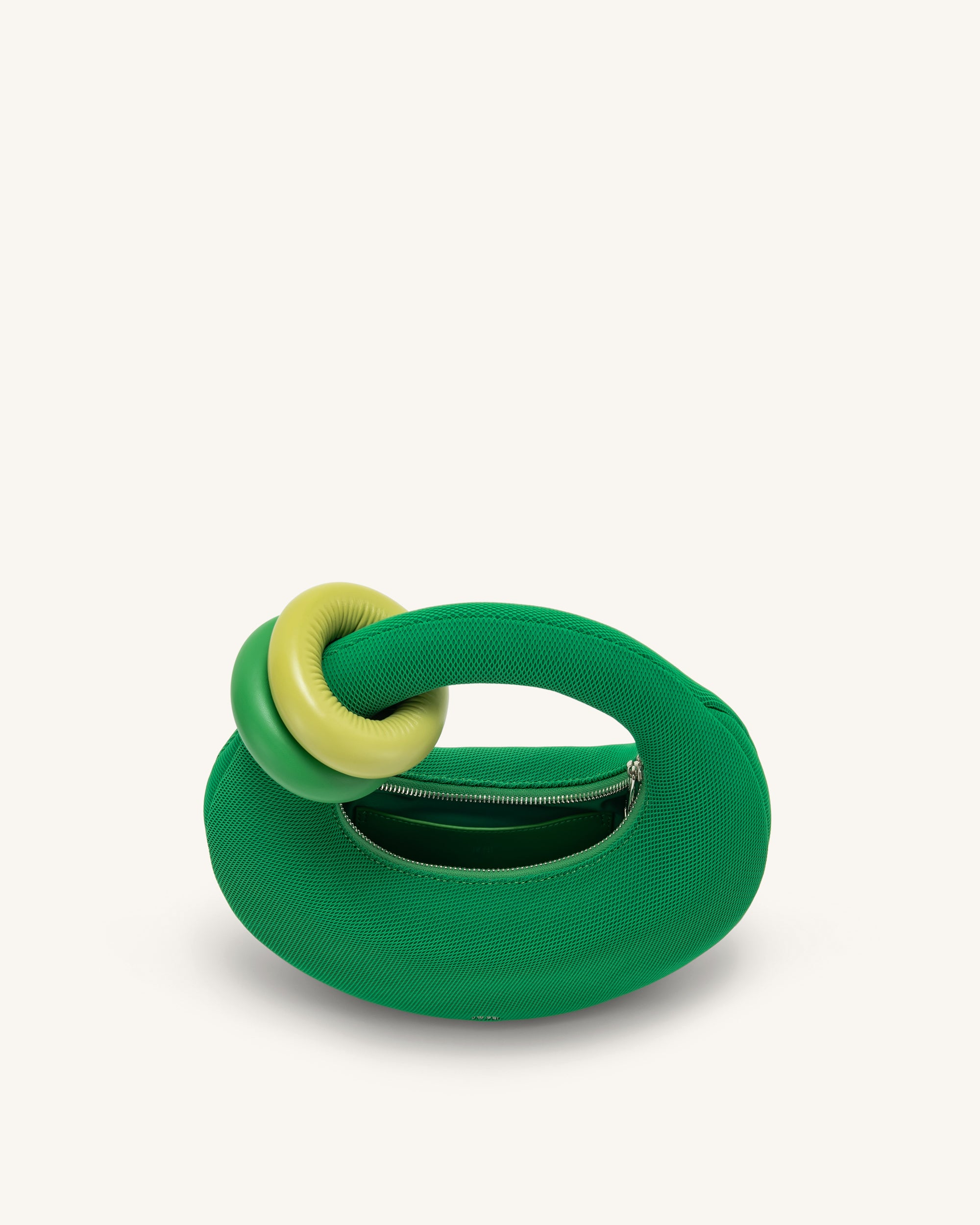 Abacus Top Handle Bag - Grass Green - Image 4