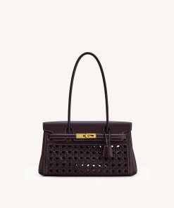 Yara Shoulder Bag - Dark Red