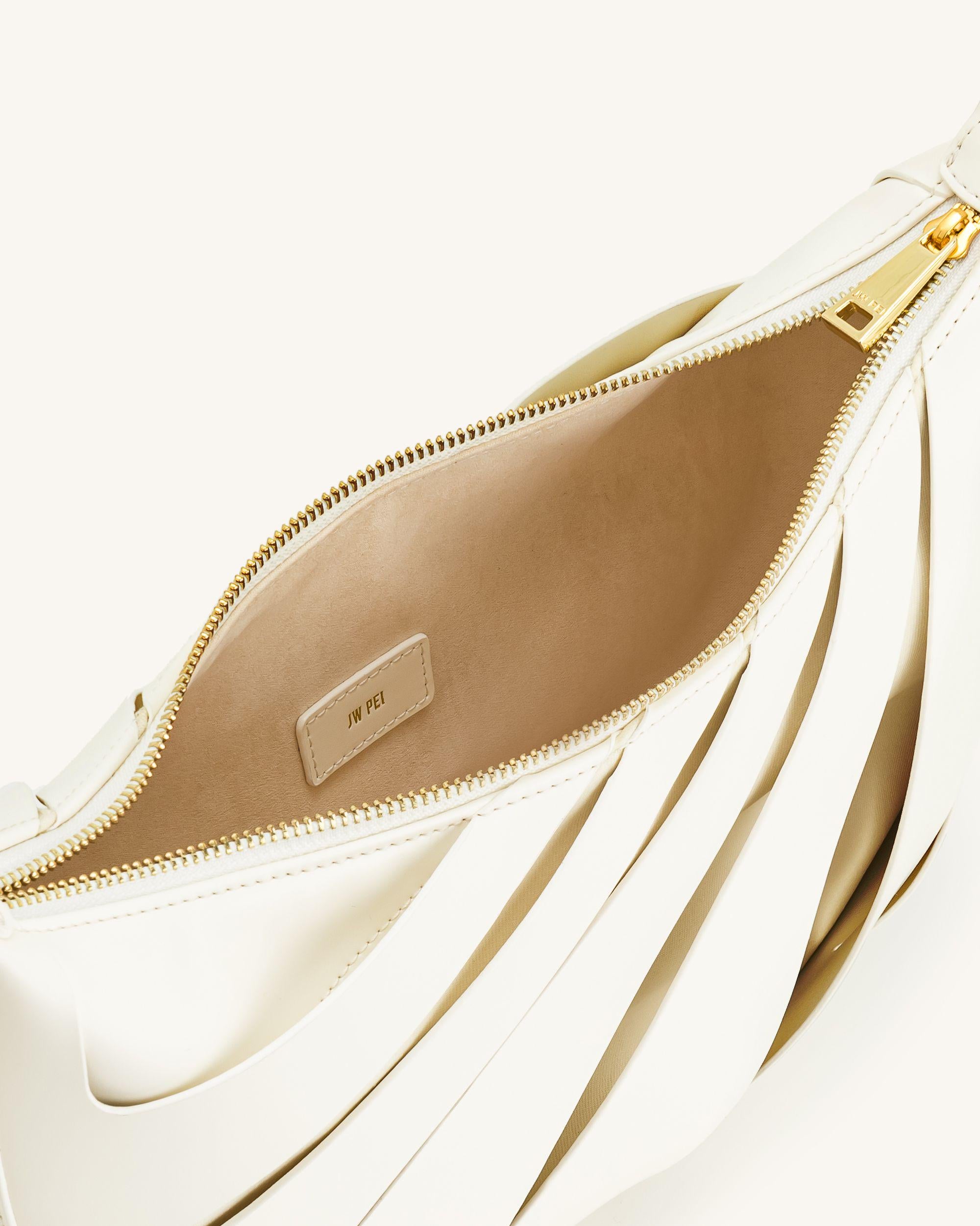 Jana Hollow Out Shoulder Bag - White - Image 5