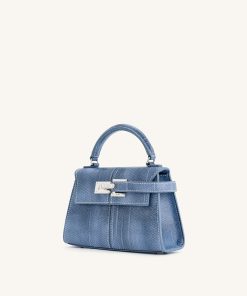 Alternative view of Elise Top Handle Bag - Blue