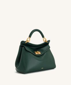 Alternative view of Lucia Classic Top Handbag - Dark Green