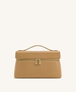 Thea Top Handle Bag - Almond