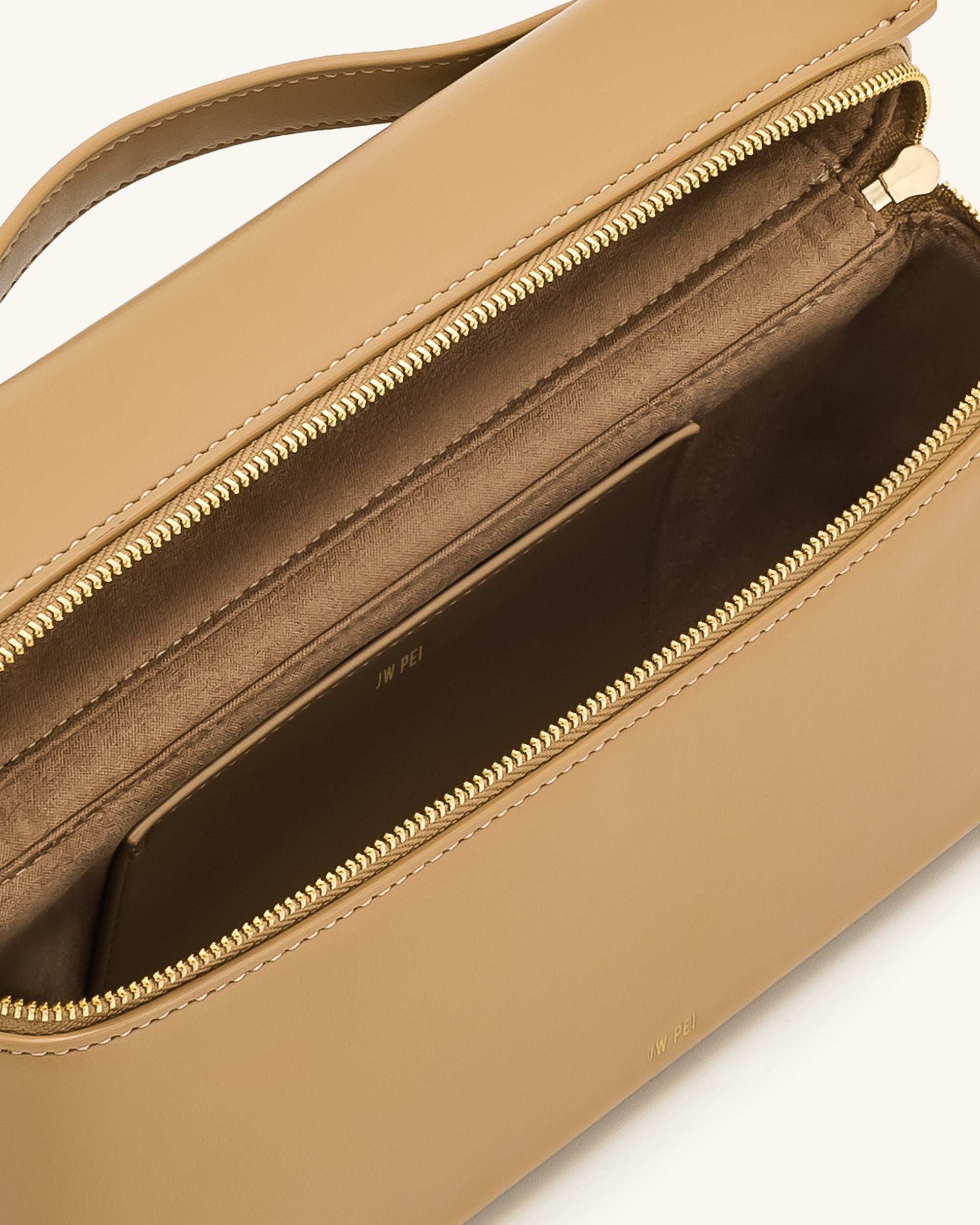 Thea Top Handle Bag - Almond - Image 3