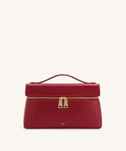 Thea Top Handle Bag - Claret